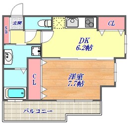 KAISEI神戸海岸通第2の物件間取画像